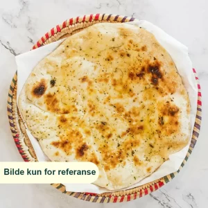 Glutenfri Hvitløks Naan